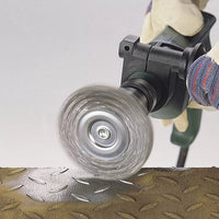 Hex Shank Industrial Wire Brush Set for Electric Drills - Rust Removal and Polishing