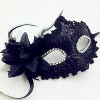 Halloween Masquerade Half-Face Mask for Women and Kids - Princess Cosplay Party & Runway Show