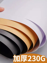 Heavyweight Cardstock Paper for Art, Craft, and Printing - A3, A4, 4K, 8K Sizes in White, Black, Kraft
