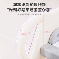 Kids Indoor/Outdoor Foldable Slide with Extended Chute for Toddlers and Young Children