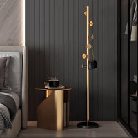 Freestanding Garment Rack with Marble Base, Heavy Duty Coat and Hat Stand for Entryway and Living Room