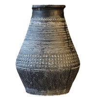 Chinese Style Coarse Pottery Ceramic Vase for Dried Flowers Hydroponics Succulents Living Room Decor