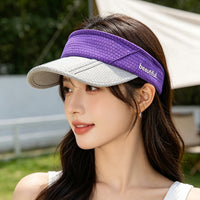 Quick-Dry Foldable Sun Visor for Outdoor Sports, Running, and Tennis