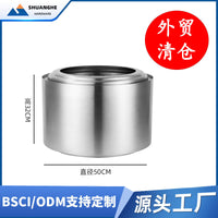 304 Stainless Steel Detachable Wood Burning Stove for Outdoor Camping & Bonfires, 50cm