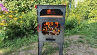 Firewood Pizza Oven Outdoor Portable Folding Camping Stove