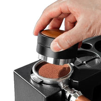 Gravity Coffee Tamper with Automatic Height Adjustment, 304 Stainless Steel