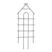 Garden Trellis for Climbing Plants, Metal Arch Support for Roses and Vines, Outdoor Decorative Fence Panel