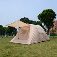 Inflatable Tunnel Tent for 6-8 Person Outdoor RV Camping - Portable Folding Quick Setup Family Tent