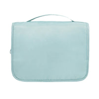 Portable Travel Toiletry Bag with Hook, Wet/Dry Separation, Cosmetic Organizer for Skincare