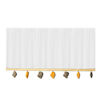 Air Conditioner Wind Deflector for Home Use, Anti-Direct Blowing, No-Drill Installation with Magic Tape