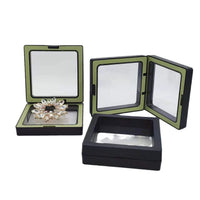 Dual-Color Transparent PE Film Suspension Display Case for Jewelry & Collectibles