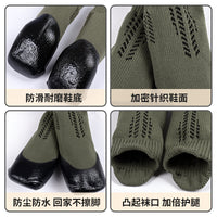 Waterproof Anti-Slip Dog Socks with Straps for Outdoor Protection