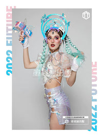Butterfly Theme Gogo Dance Costume for Stage Performance & Party