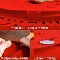 Chinese Knot Fu Character Wall Hanging for New Home Decoration