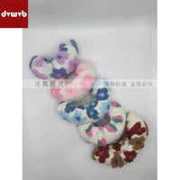 DVWVB Ice Dance Spirit Figure Skating Blade Covers Absorbent Cotton Plush Sequin Soft Blade Guards