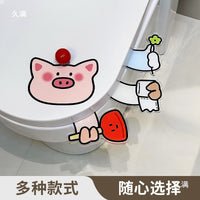 Cute Acrylic Toilet Lid Lifter, No-Touch Toilet Seat Handle, Other