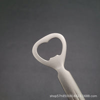 Titanium Purified 304 Stainless Steel Beer Bottle Opener, Multifunctional Household Tool