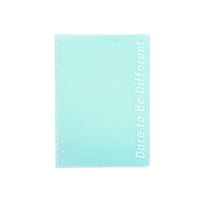 B5 Frosted Loose-Leaf Notebook with Large Capacity for Students