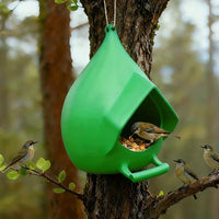Durable Plastic Outdoor Hanging Bird Feeder for Wild Birds