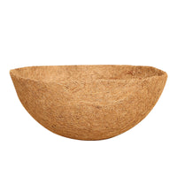Natural Coco Coir Hanging Basket Liner, Breathable Hydrophobic Plant Pot Pad for Garden Greenery
