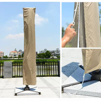 Outdoor Patio Umbrella Cover, Waterproof Sunshade Dustproof UV Protection for Cantilever Umbrella Base