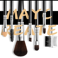 7-Piece Soft Makeup Brush Set for Beginners - Eye & Face Brushes