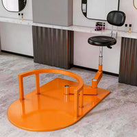 Modern Swivel Barber Chair with Integrated Design for Hairdressers