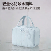 Large Capacity Portable Hanging Toiletry Bag with Compartments for Travel