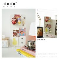Desktop Pegboard Organizer for Office and Home Decor