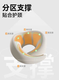 U-Shaped Travel Neck Pillow for Office, Car, and Airplane Naps