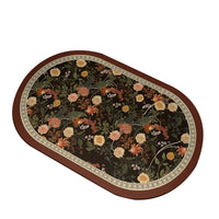 Diatomaceous Earth Bath Mat, Non-Slip Quick Dry Absorbent Shower Floor Mat for Bathroom Entryway