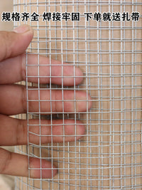 Galvanized Steel Wire Mesh Fence for Animal Enclosures, Pest Control, and Balcony Protection