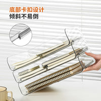 Clear Acrylic Desktop File Organizer and Book Stand for A4 Paper Storage