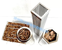 Stainless Steel BBQ Smoker Tube for Cold/Hot Smoking, Pellet Smoker for Grilling Meat, Fish, Cheese