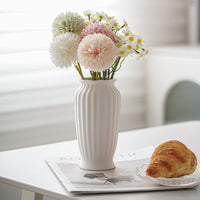 Modern Nordic Ceramic Vase for Hydroponic Plants and Fresh Flowers, Tabletop Decor
