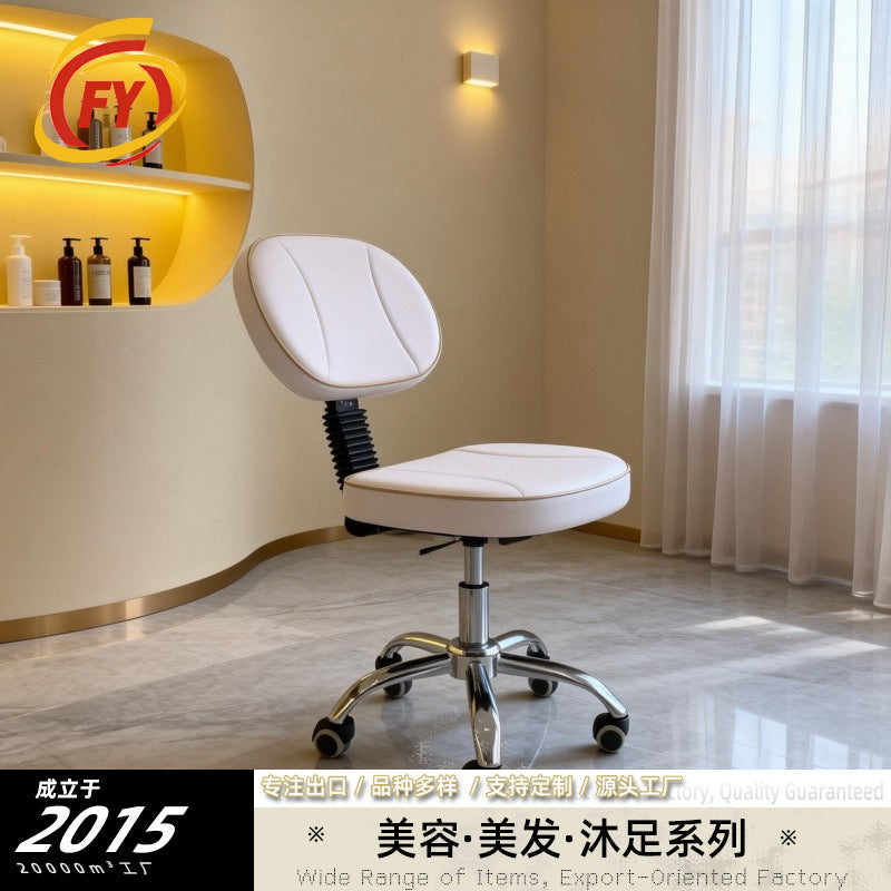 Ergonomic Adjustable Swivel Saddle Stool for Dental, Salon, Tattoo, and Office Use