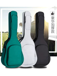 Deluxe Padded Waterproof Acoustic Guitar Gig Bag for 38-41 Inch Guitars