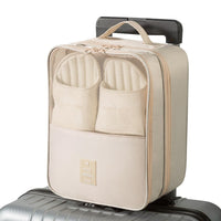 Waterproof Oxford Cloth Travel Shoe Bag with Large Capacity