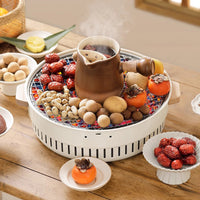 Portable Electric Grill and Tea Stove for Outdoor Indoor Camping BBQ and Tea Boiling