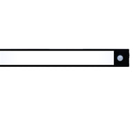 Ultra-thin LED Under Cabinet Lights, Motion Sensor Night Light, USB Rechargeable Magnetic Strip Light for Wardrobe, Bedside