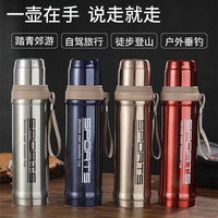 Portable 750ml Bullet Vacuum Insulated Water Bottle, 304 Stainless Steel Thermos for Sports & Gifts