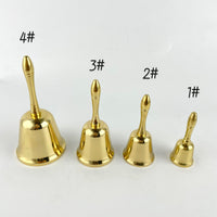 Pure Brass Hand Bell for Meditation, Classroom, and Call Bell