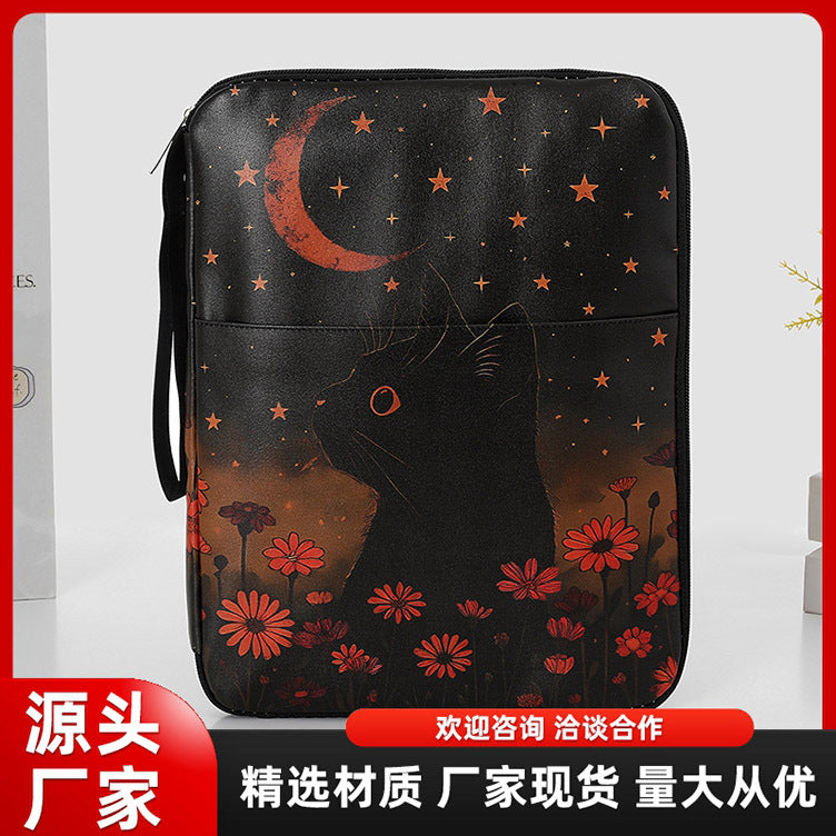 Small Canvas Thickened Tool Bag Multi-functional Oxford Cloth Repair Kit Electrician Storage Pouch