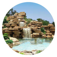Natural Layered Rockery Stones for Garden and Pond Landscaping