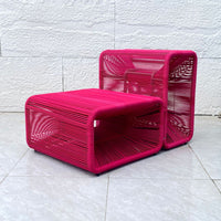 Outdoor Woven Rattan Modular Sofa Set for Patio Garden