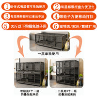 Large Multi-Tier Pet Cage for Cats, Rabbits, Pigeons, and Dogs - Breeding and Home Use