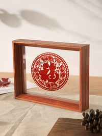Double-Sided Transparent Picture Frame for Paper Cuttings and Specimens, A4/A3 Display Frame