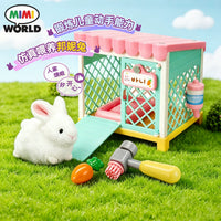 Mimiworld Bonnie Bunny House Simulation Electric Pet Play House Toy for Girls