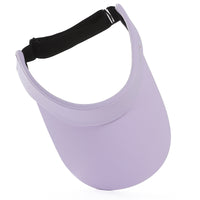 UPF50+ Sun Protection Visor Hat for Men and Women, Breathable Empty Top Running Cap with Wide Brim