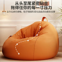 Lazy Sofa Bean Bag Cover Replacement - Easy-Care Tech Fabric, Tatami Style, Washable